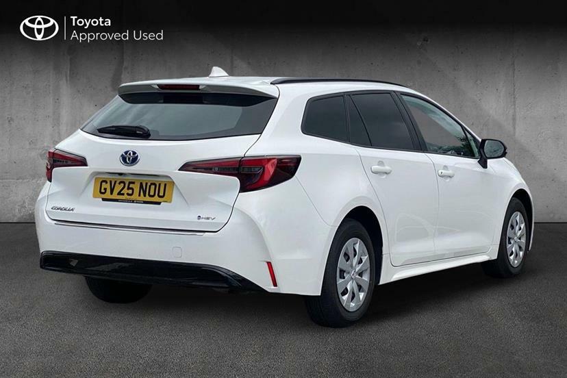 Toyota Corolla 1.8 Vvt-i Hybrid Commercial White #2