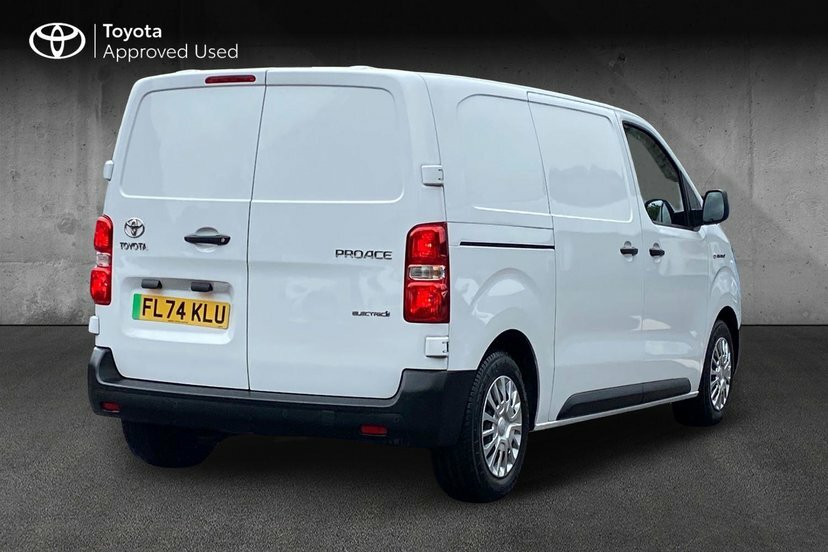 Toyota PROACE 75Kwh Icon Medium Panel Van 6Dr Mwb FL74KLU White #2
