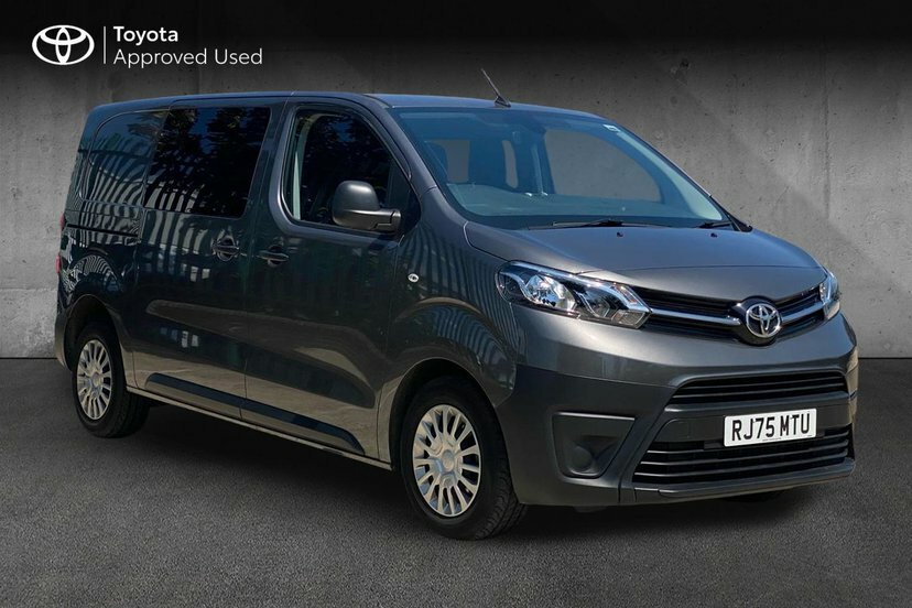 Toyota PROACE 2.0D Icon Medium Crew Van Double Cab 6Dr Ma Grey