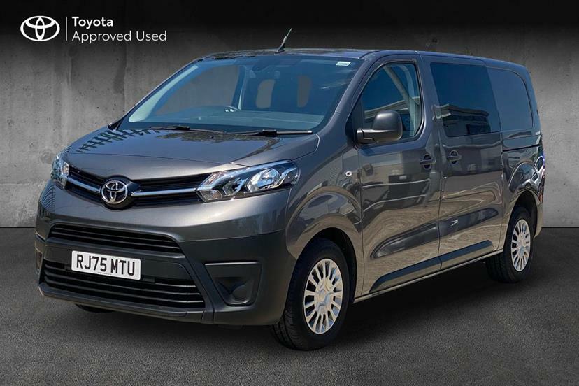 Toyota PROACE 2.0D 140 Icon Crew Van Grey #3