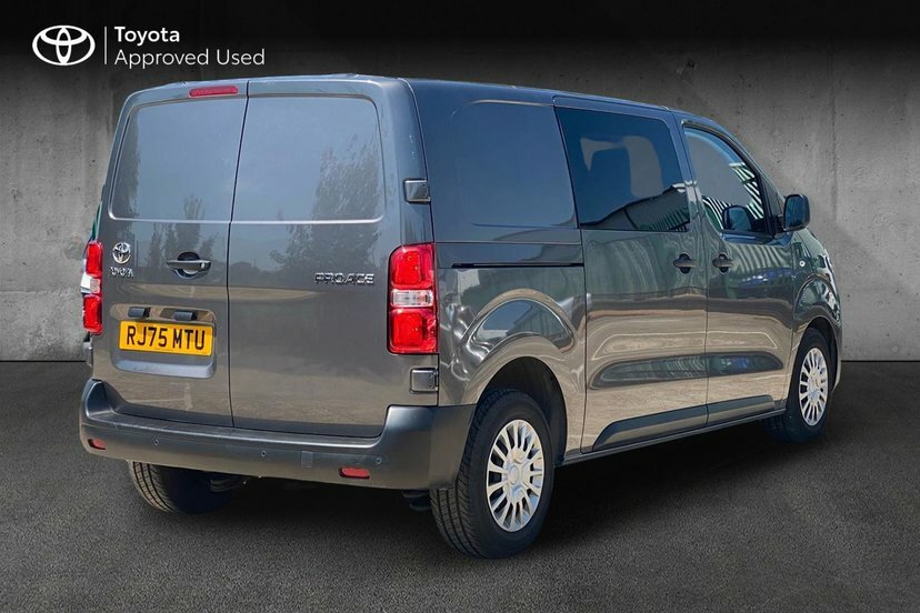 Toyota PROACE 2.0D Icon Medium Crew Van Double Cab 6Dr Ma Grey #2