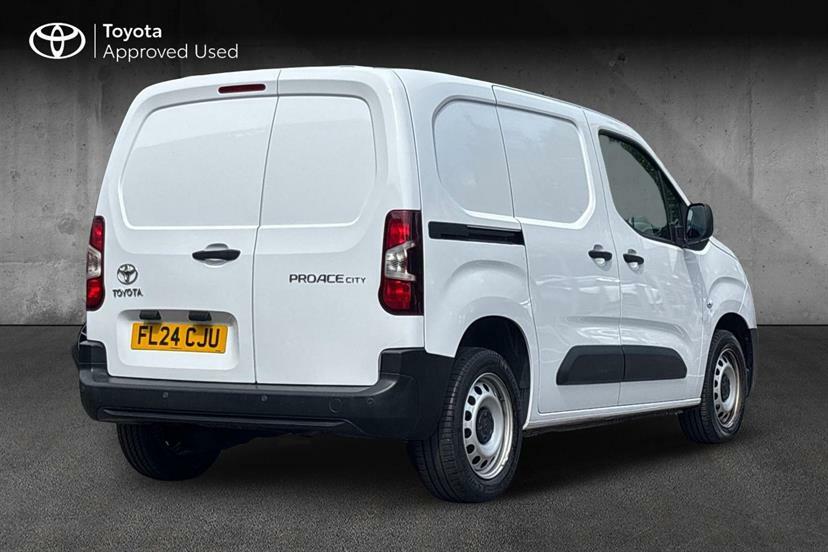Toyota Proace City 1.5D 100 Active Van 6 Speed White #2