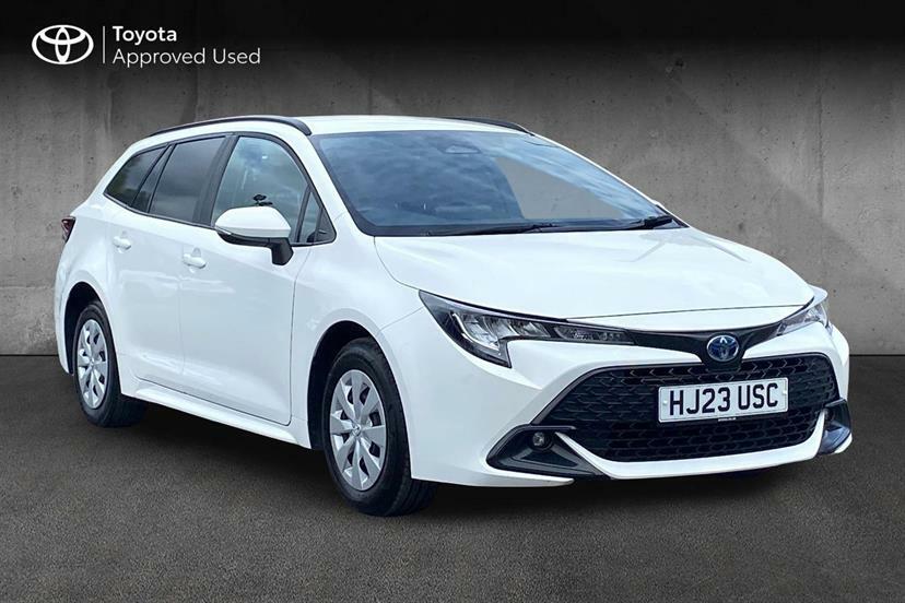 Toyota Corolla 1.8 Vvt-i Hybrid Commercial White