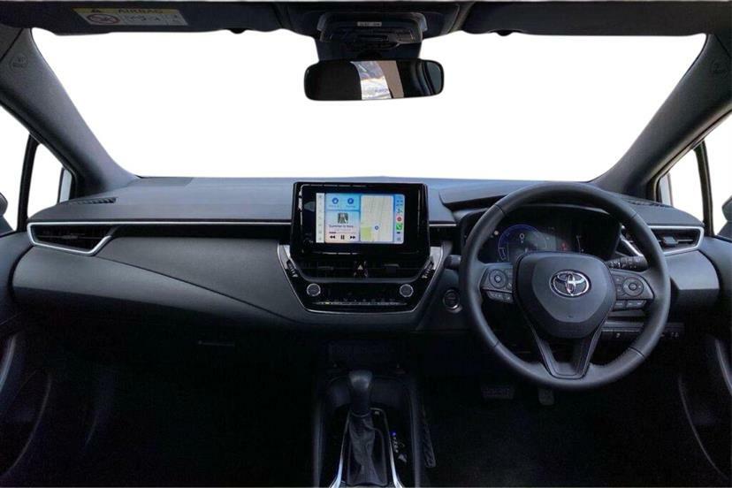 Toyota Corolla 1.8 Vvt-i Hybrid Commercial White #5