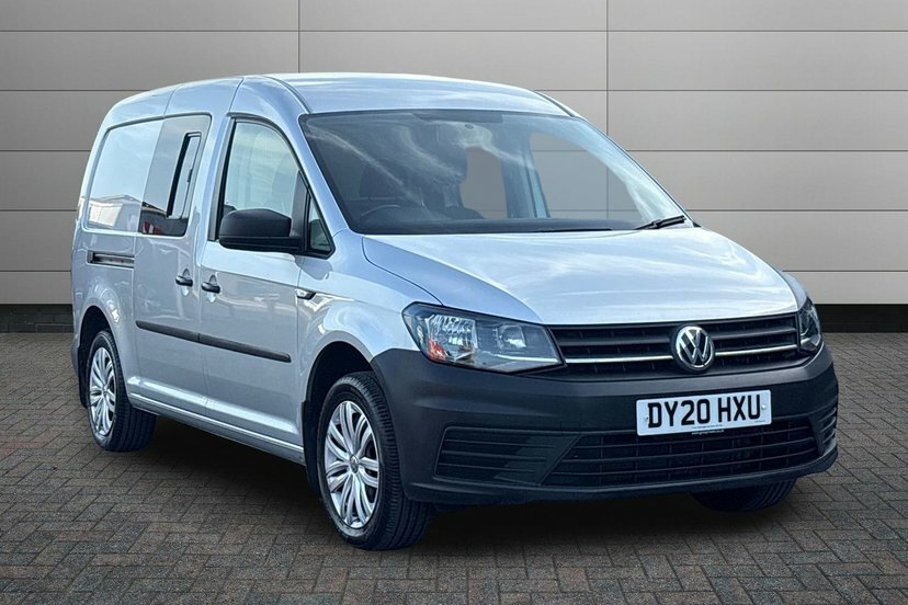 Volkswagen Caddy Maxi 2.0 Tdi C20 Crew Van Double Cab Silver
