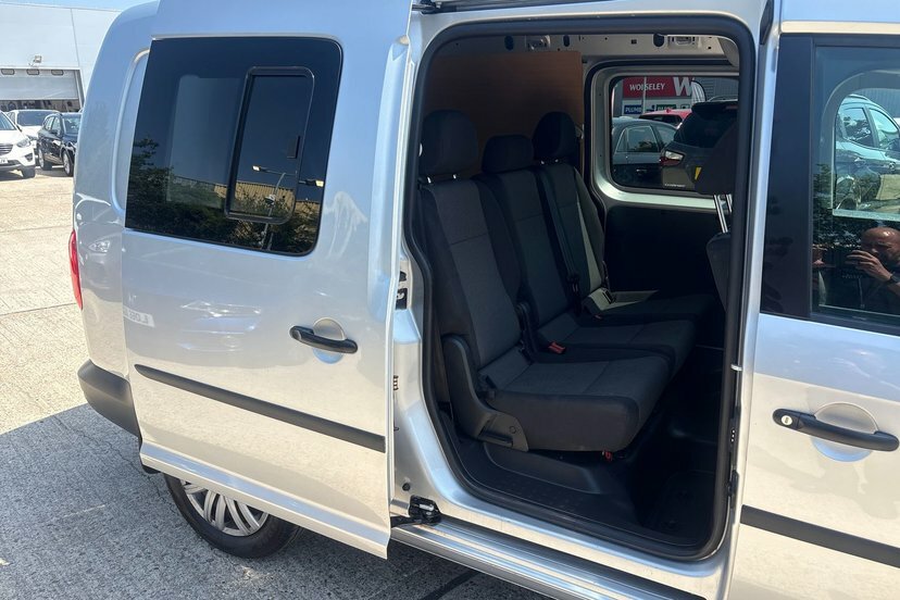 Volkswagen Caddy Maxi 1.0 Tsi C20 Crew Van Double Cab Silver #13