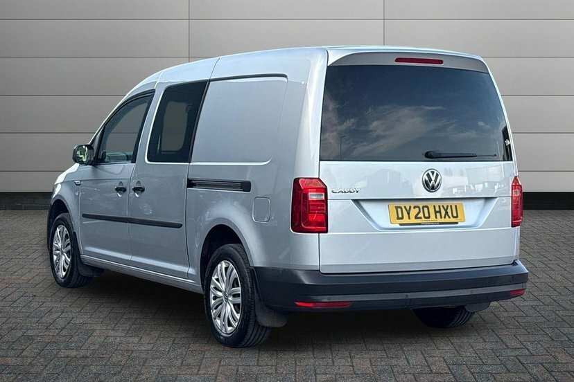 Volkswagen Caddy Maxi 2.0 Tdi C20 Crew Van Double Cab Silver #3