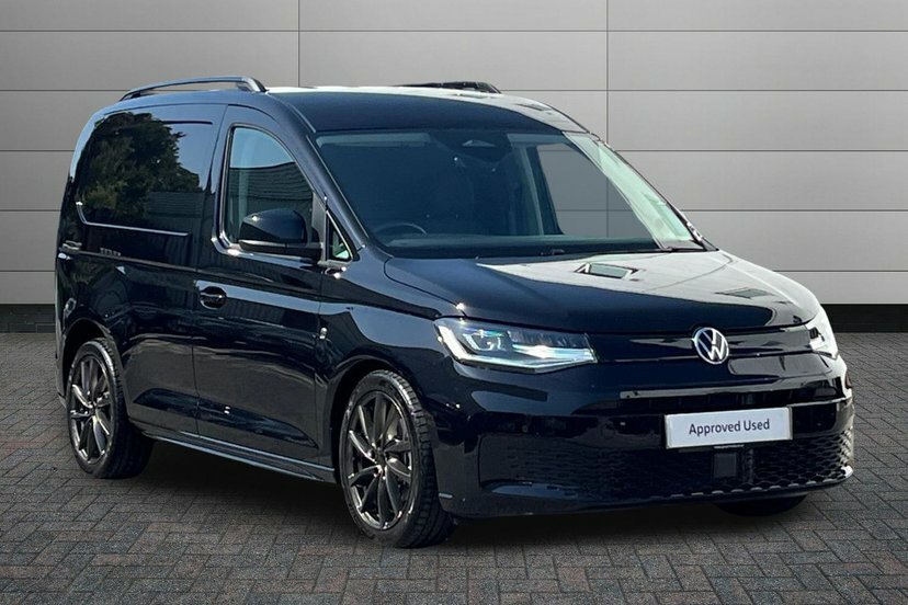 Volkswagen Caddy 2.0 Tdi C20 Commerce Pro Panel Van Dsg Black
