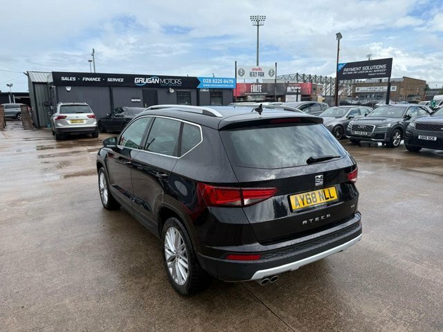 Seat Ateca Tdi Xcellence Suv AY68NLL Black #5