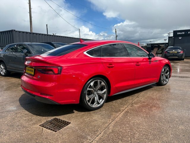 Audi A5 Tdi Ultra S Line Red #3