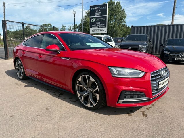 Audi A5 Tdi Ultra S Line Red