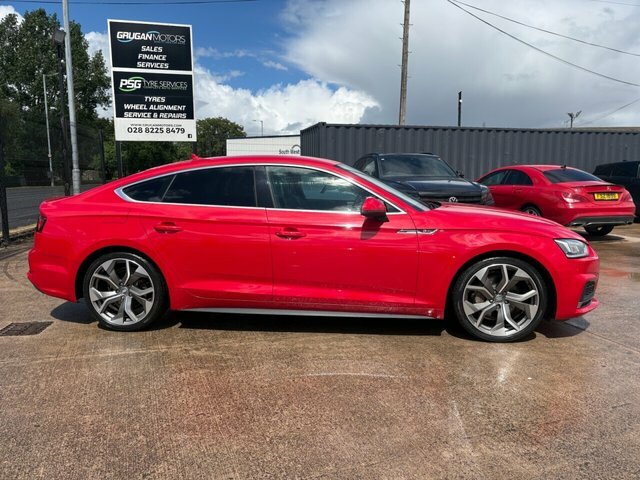 Audi A5 Tdi Ultra S Line Red #2