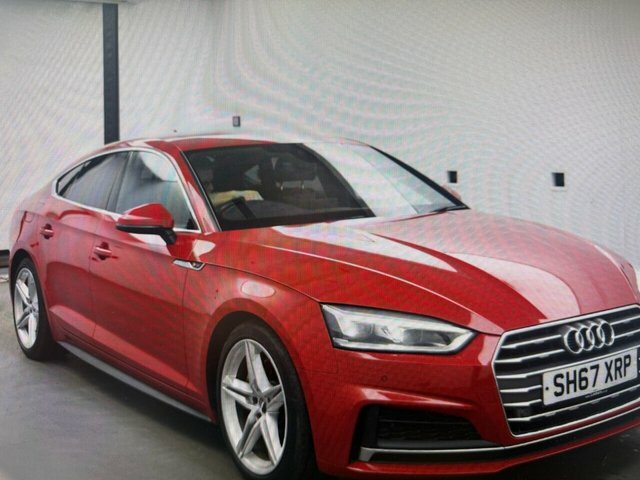Audi A5 Tdi Ultra S Line Red