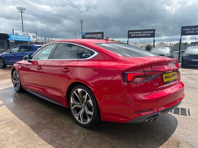 Audi A5 Tdi Ultra S Line Red #5