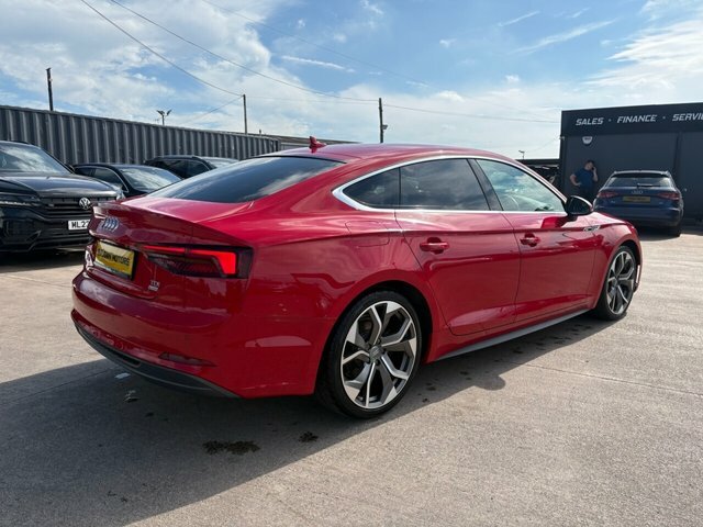 Audi A5 Tdi Ultra S Line Red #4