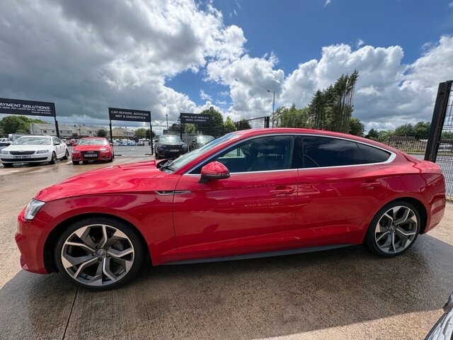 Audi A5 Tdi Ultra S Line Red #6