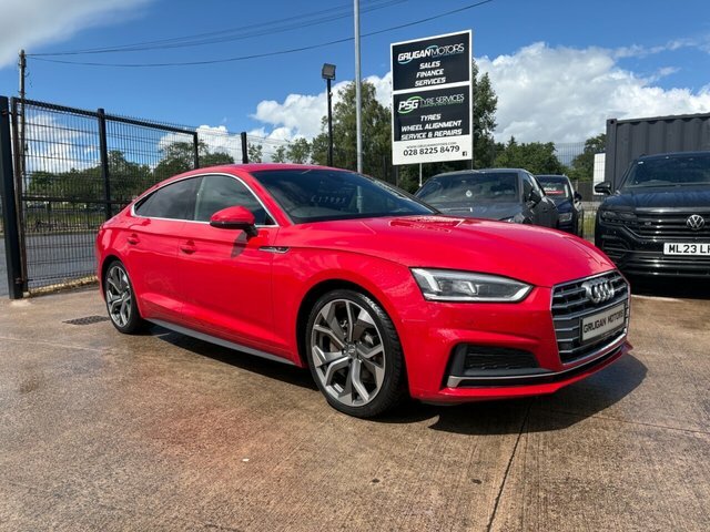 Audi A5 Tdi Ultra S Line Red