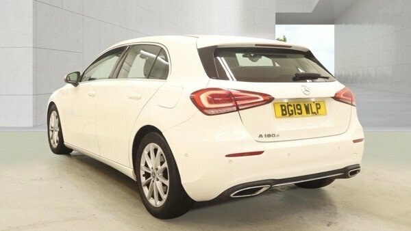 Mercedes-Benz A Class A180d Sport Executive Hatchback BG19WLP White #3