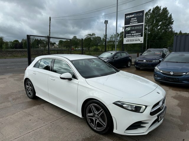 Mercedes-Benz A Class A180d Amg Line Hatchback White