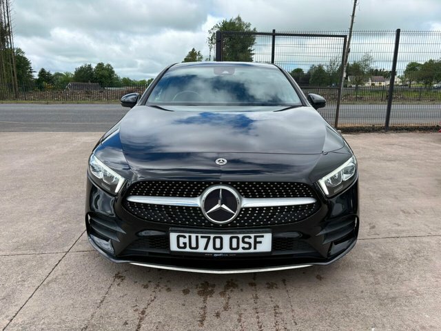 Mercedes-Benz A Class A200d Amg Line Hatchback GU70OSF Black #6