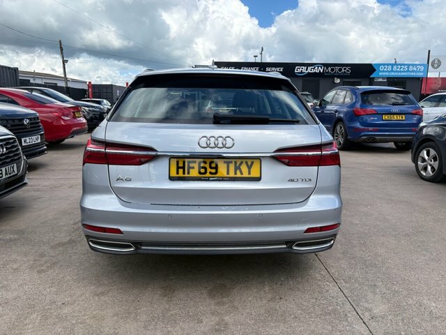 Audi A6 Avant Tdi 40 Sport Estate HF69TKY Silver #4