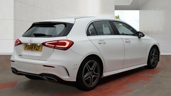 Mercedes-Benz A Class A180d Amg Line Executive PX68RZF White #4