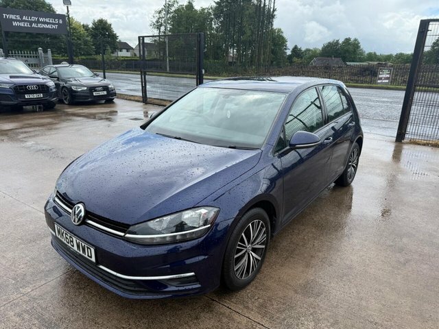 Volkswagen Golf Tdi Se Nav Hatchback MK68WWD Blue #5