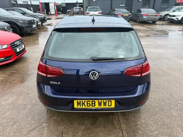 Volkswagen Golf Tdi Se Nav Hatchback MK68WWD Blue #3