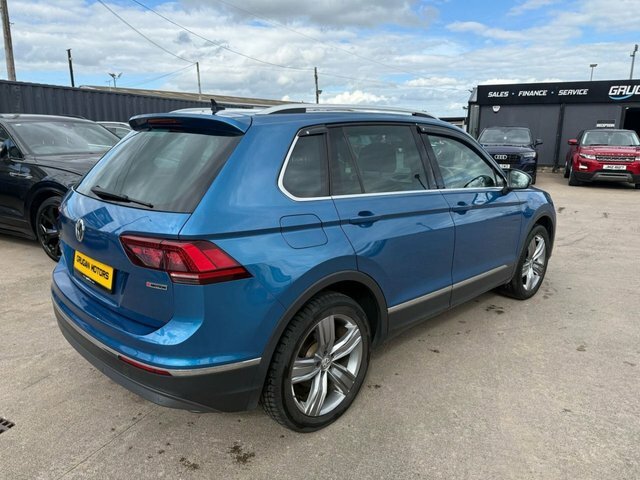 Volkswagen Tiguan Tdi Sel Suv FY18FKJ Blue #2