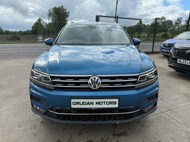 Volkswagen Tiguan Tdi Sel Suv FY18FKJ Blue #6
