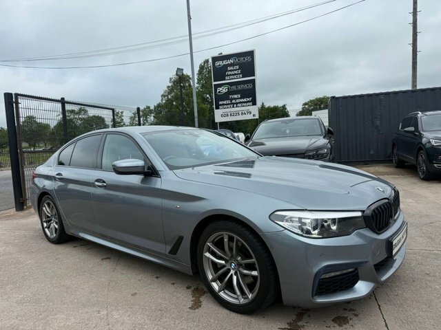 BMW 5 Series 520D M Sport Saloon Blue