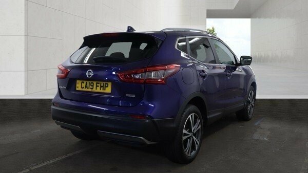 Nissan Qashqai Dci N-connecta Suv CA19FHP Blue #4