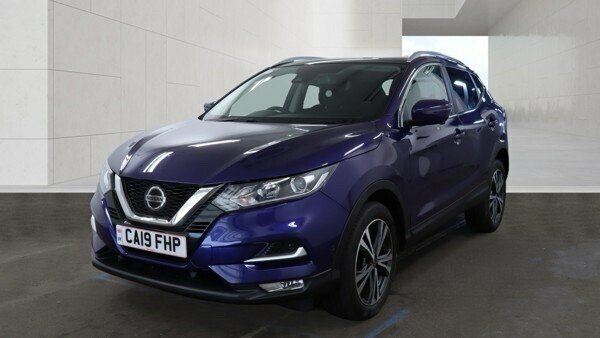 Nissan Qashqai Dci N-connecta Suv CA19FHP Blue #2