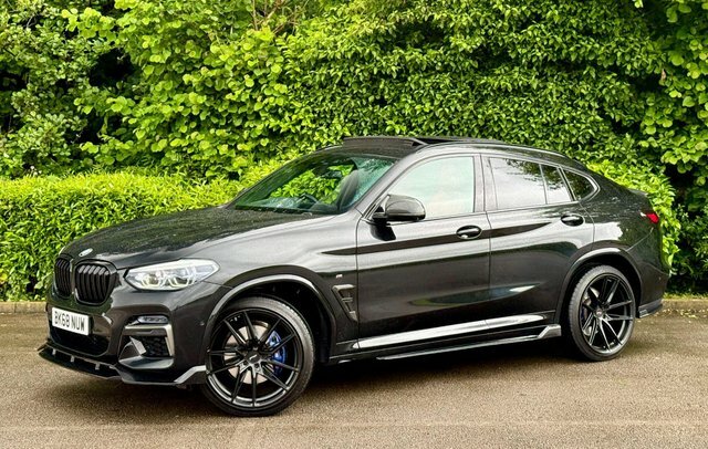 BMW X4 Suv BK68NUW Black #2