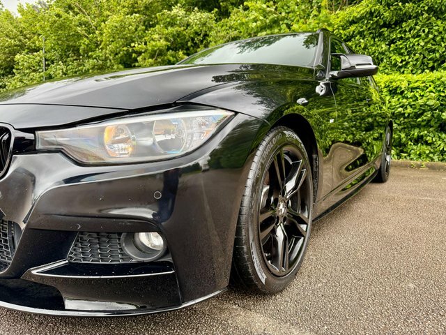BMW 3 Series Estate HV15NUJ Black #5