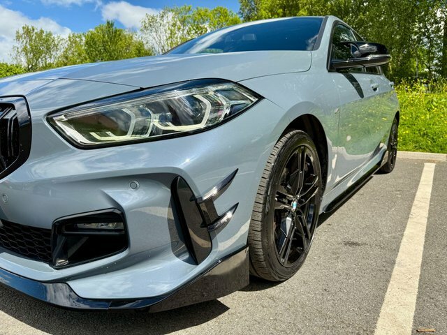 BMW 1 Series Hatchback YB69VLN Grey #5