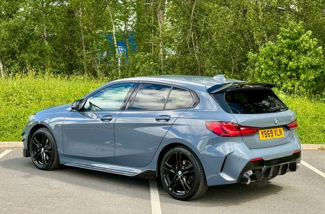 BMW 1 Series Hatchback YB69VLN Grey #3