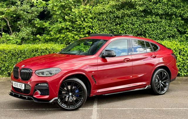 BMW X4 Suv Red #2