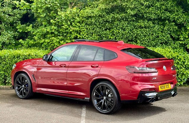 BMW X4 Suv Red #3