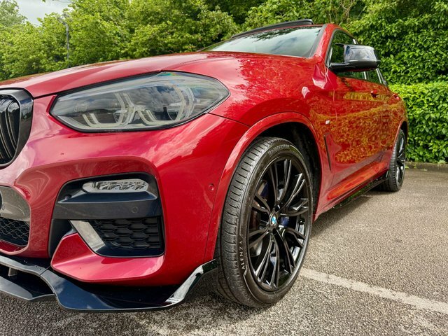 BMW X4 Suv Red #5