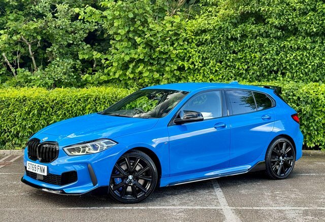 BMW 1 Series M135i Xdrive ST69FNW Blue #2
