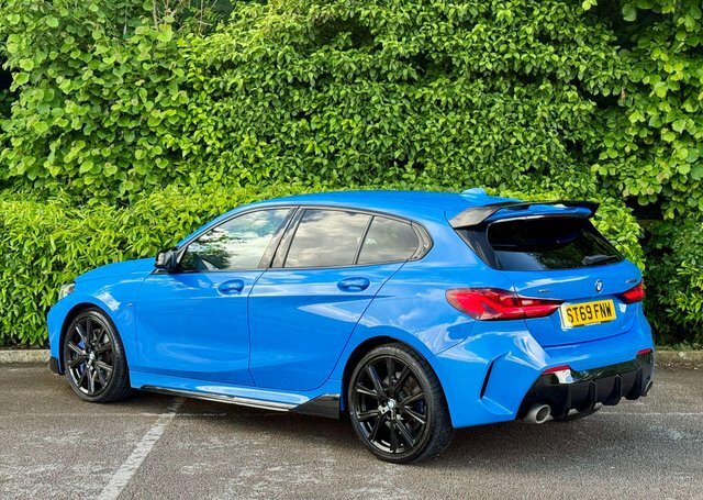 BMW 1 Series M135i Xdrive ST69FNW Blue #3