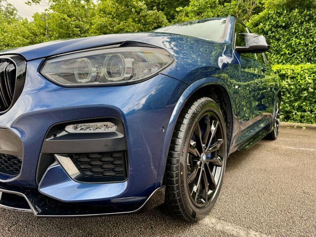 BMW X3 Suv Blue #5