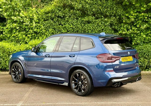 BMW X3 Suv Blue #3