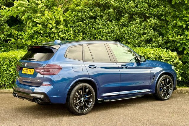 BMW X3 Suv Blue #4