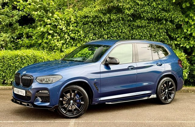 BMW X3 Suv Blue #2