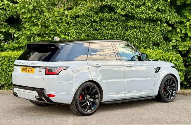 Land Rover Range Rover Sport Range Rover Sport Hse Dynamic Sdv6 White #4