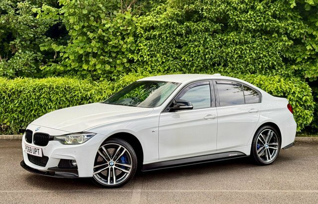 BMW 3 Series 320D M Sport White #2