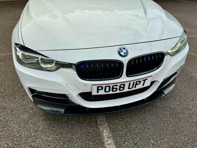 BMW 3 Series 320D M Sport White #10