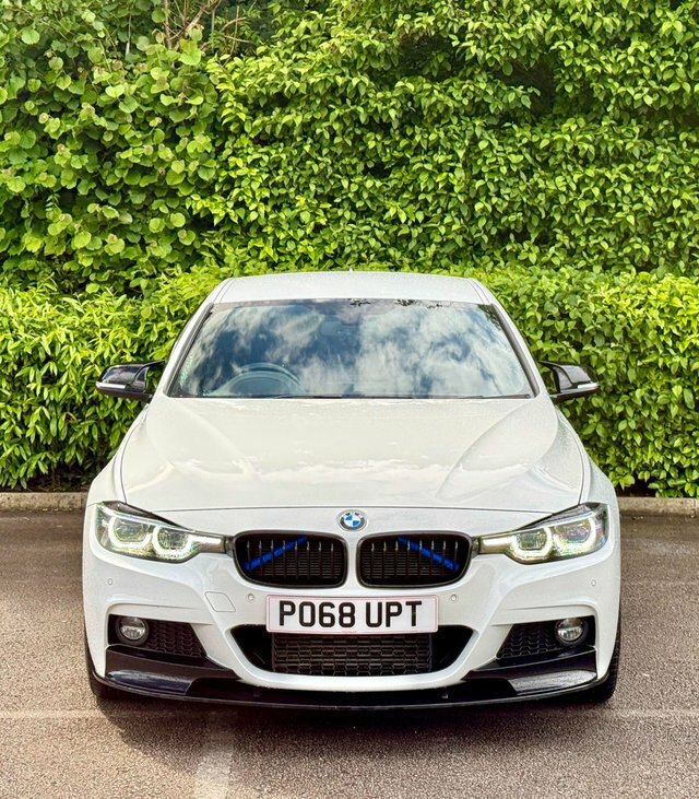 BMW 3 Series 320D M Sport White #13